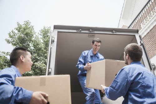 Local van service for flat removals near Queensway