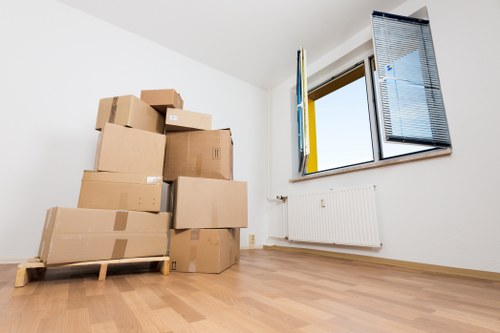 Safety check during a Bayswater removal van job
