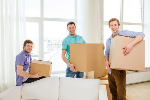 Careful transport of household items with a removal van in Bayswater