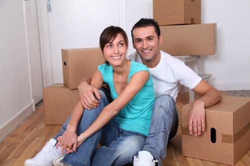 Removal van service for Bayswater property moves and loading access