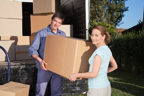 Commercial furniture pick-up at a Bayswater office or shop